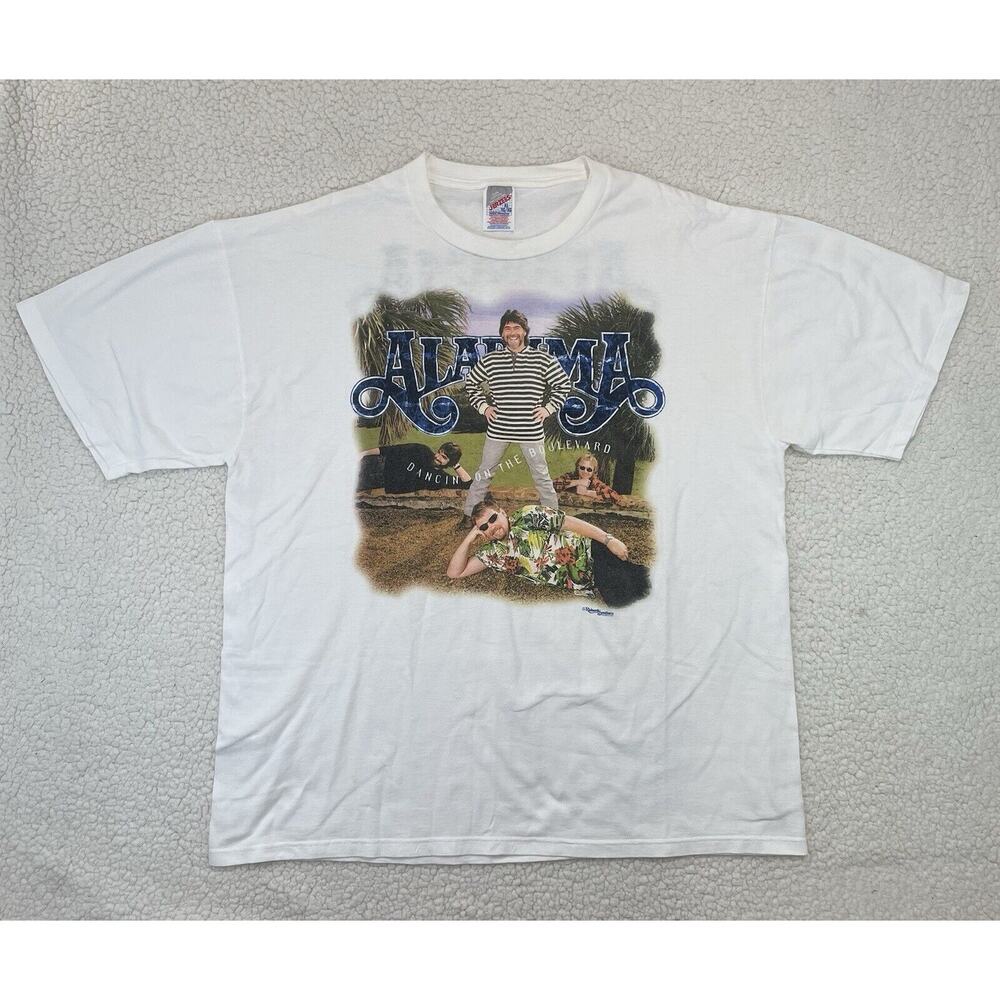 Vintage 1996 Alabama Dancin’ On The Boulevard TShirt XL Richard & Southern 90s